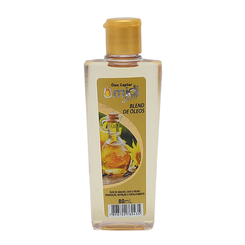 ÓLEO CAPILAR BLEND DE ÓLEOS UMIDI HAIR 80ML