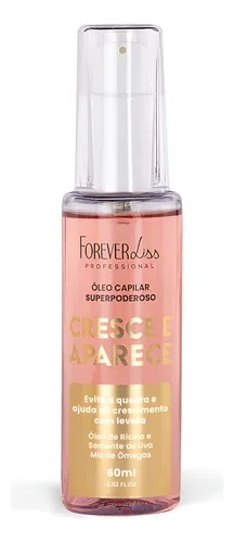 ÓLEO CAPILAR FOREVER LISS CRESCE E APARECE 60ML