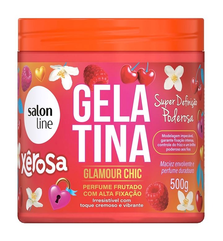 GELATINA XÊROSA SALON LINE GLAMOUR CHIC 500GR