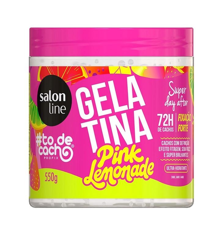 GELATINA SALON LINE TODECACHO PINK LEMONADE 550G