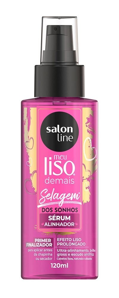 SÉRUM MEU LISO SALON LINE SELAGEM DOS SONHOS DEMAIS 120ML
