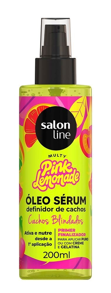 ÓLEO SÉRUM SALON LINE MULTY PINK LEMONADE 200ML