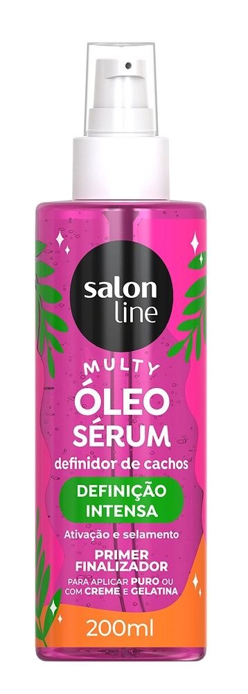 ÓLEO SÉRUM SALON LINE MULTY DEFINICAO INTENSA 200ML