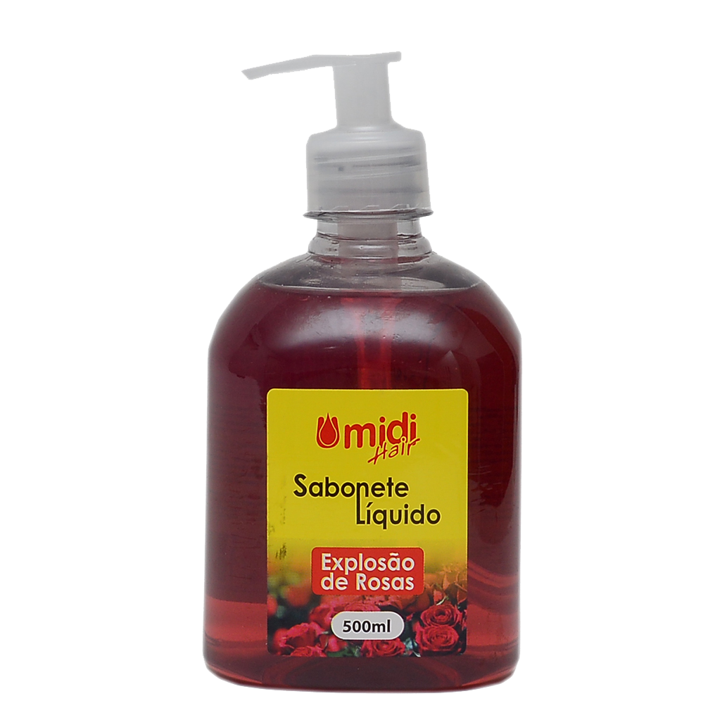 SABONETE LÍQUIDO EXPLOSÃO DE ROSAS UMIDI HAIR 500ML