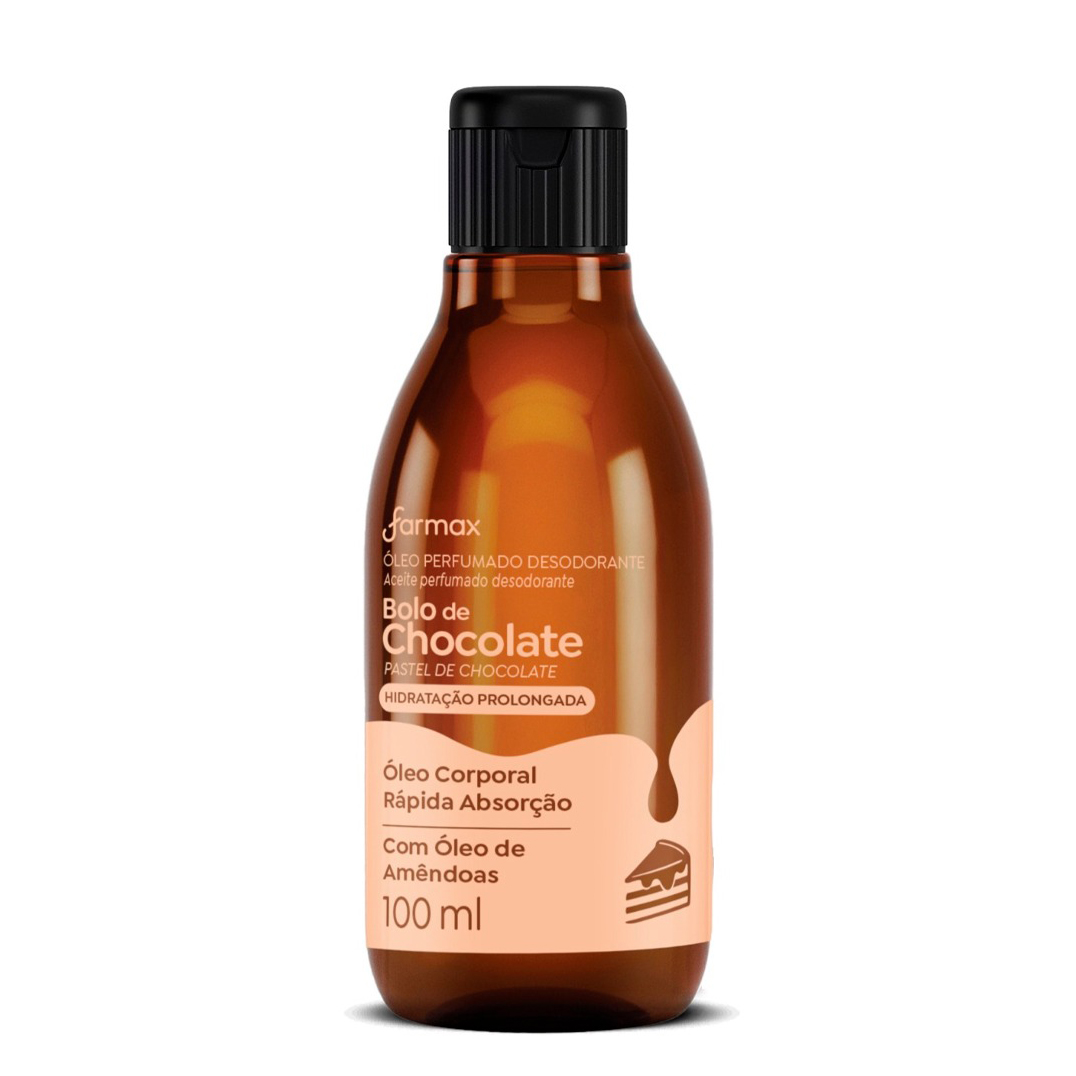 ÓLEO CORPORAL CHOCOLATE FARMAX 100ML