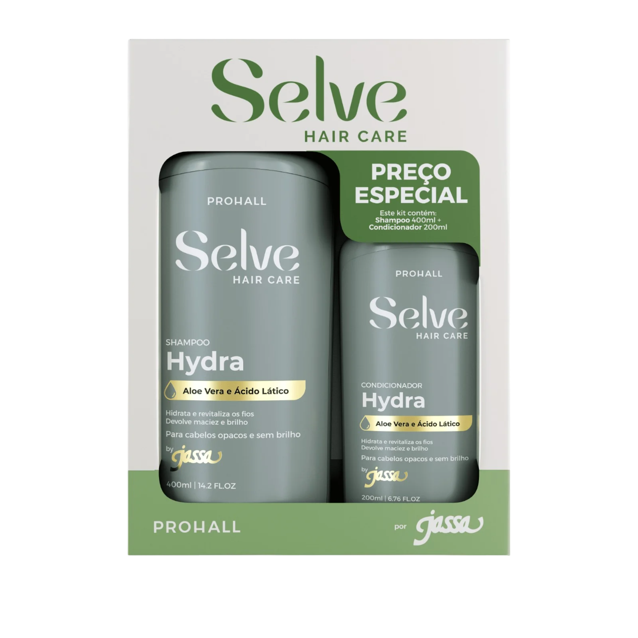 KIT SH400+COND200 SELVE HAIR CARE HYDRA PROHALL