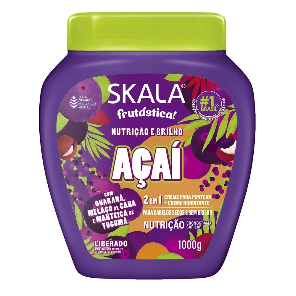 CREME DE TRATAMENTO FRUTÁSTICA SKALA ACAI 1KG