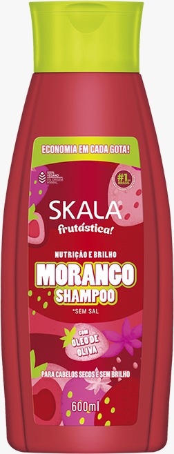 SHAMPOO FRUTÁSTICA SKALA MORANGO 600ML