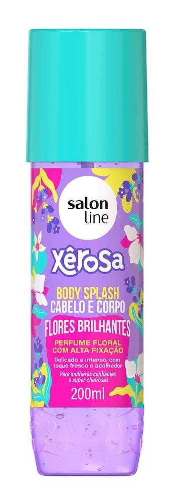 BODY SPLASH XÊROSA FLORES  BRILHANTES 200ML
