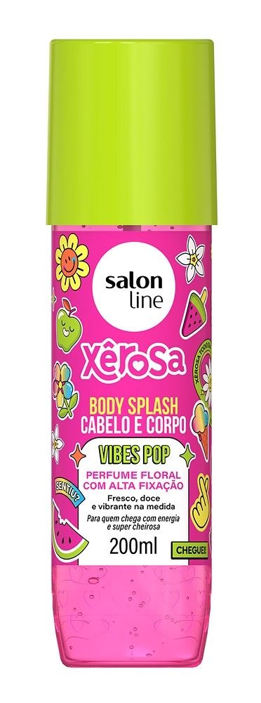 BODY SPLASH XÊROSA VIBES POP 200ML