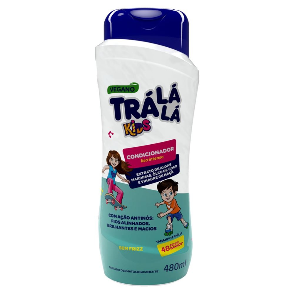 CONDICIONADOR TRÁ LÁ LÁ  LISO INTENSO 480ML