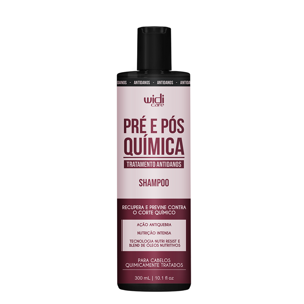 SHAMPOO WIDI CARE PRÉ E PÓS QUÍMICA 300ML