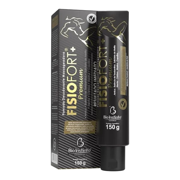 POMADA MASSAGEADORA BIO INSTINTO FISIOFORT+ PREMIUM 150G