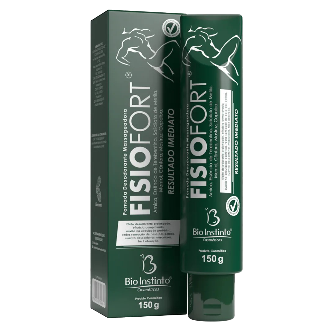 POMADA MASSAGEADORA BIO INSTINTO FISIOFORT 150G