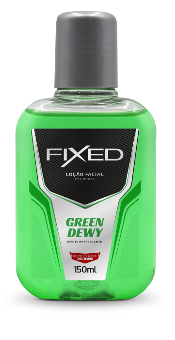 LOÇÃO FACIAL PÓS BARBA FIXED GREEN DEWY 150ML
