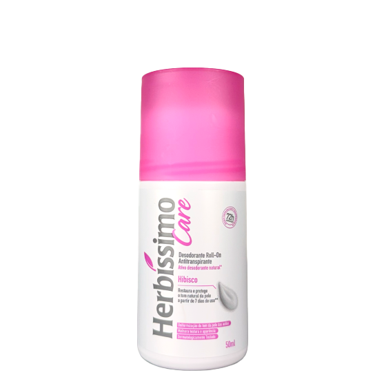 Desodorante Roll-On Herbíssimo Care Hibisco 50ml