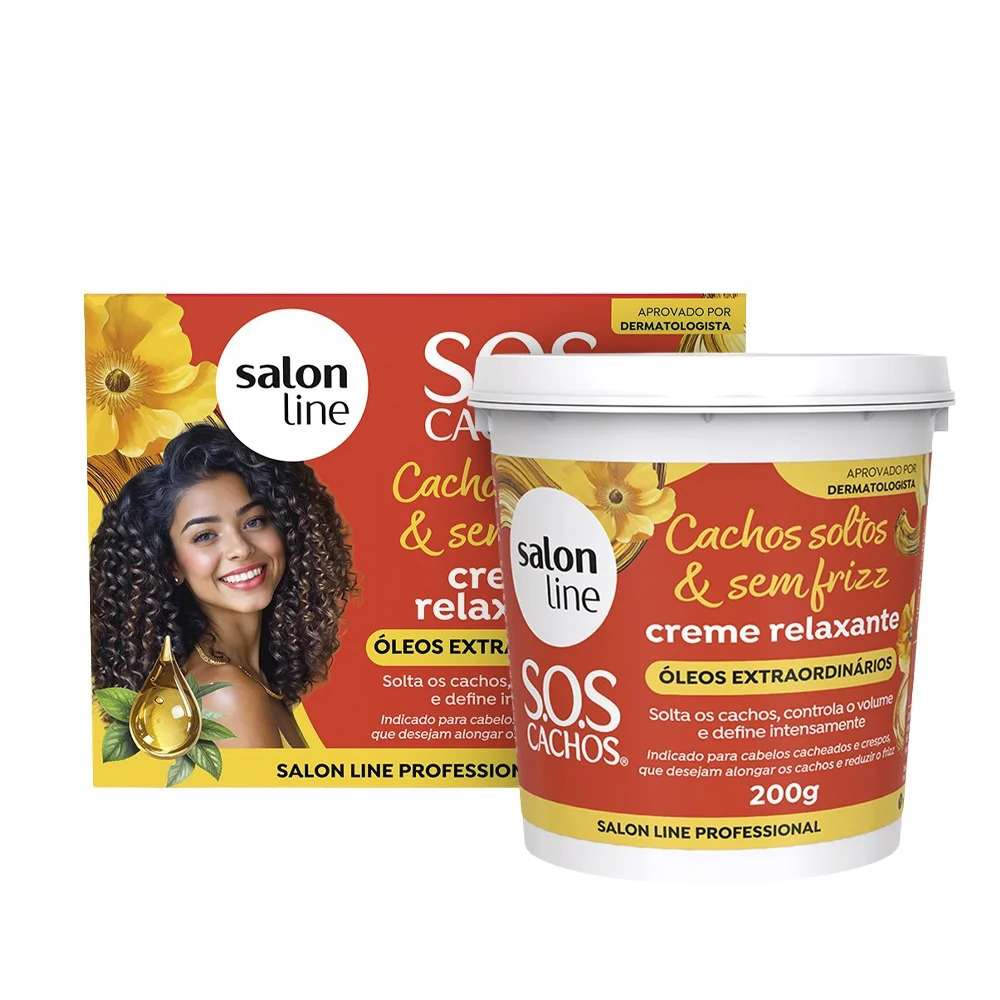 CREME RELAXANTE S.O.S CACHOS ÓLEOS EXTRAORDINÁRIOS