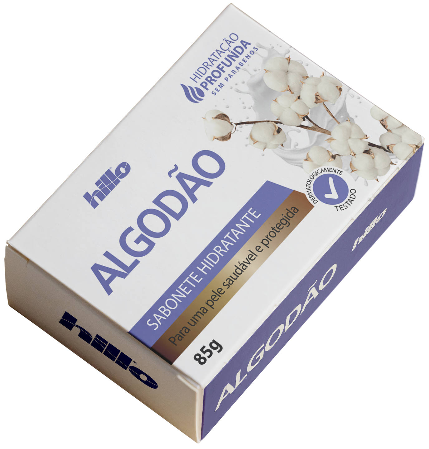 SABONETE BARRA HILLO ALGODÃO 85G