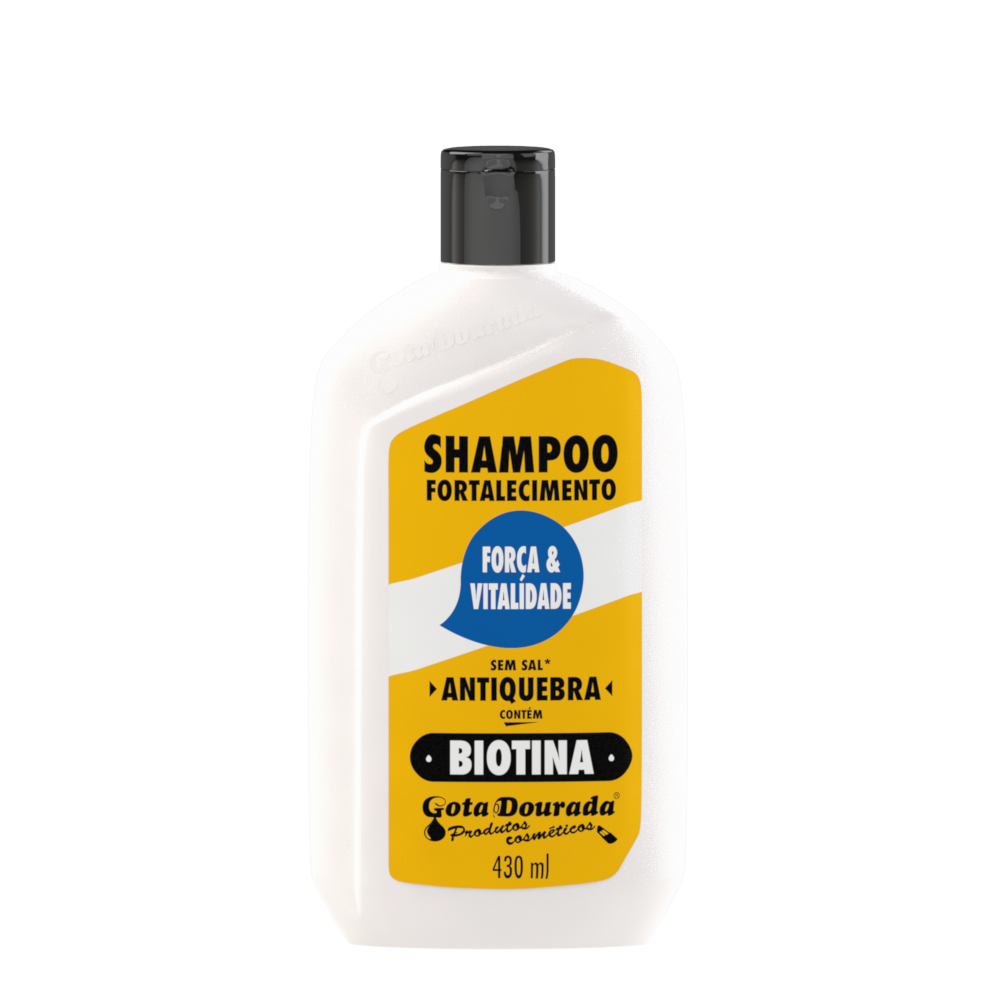SHAMPOO GOTA DOURADA FORTALECIMENTO BIOTINA 430ML