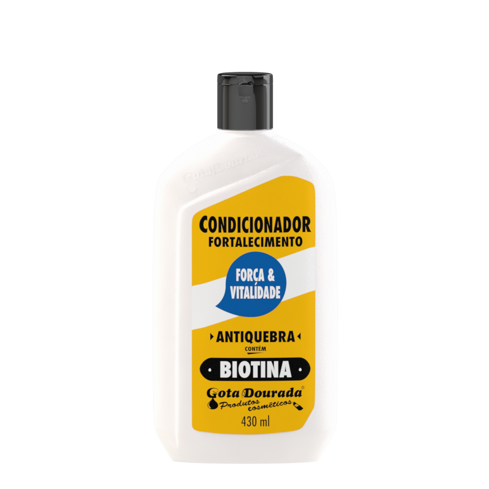 CONDICIONADOR GOTA DOURADA FORTALECIMENTO BIOTINA 430ML