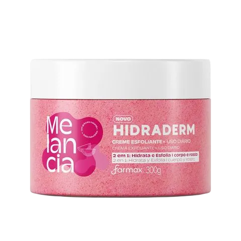 Creme Esfoliante Farmax Hidraderm Melancia 300g