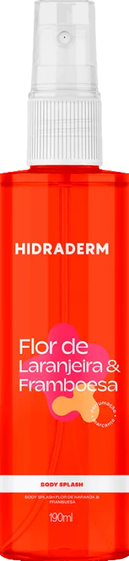 BODY SPLASH HIDRADERM FLOR DE LARANJEIRA & FRAMBOESA 190ML