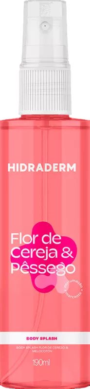 BODY SPLASH HIDRADERM FLOR DE CEREJA & PÊSSEGO 190ML