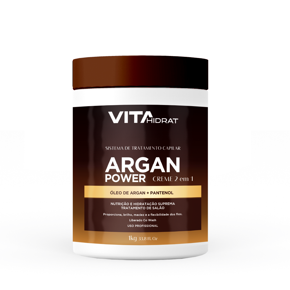CREME 2 EM 1 VITAHIDRAT ARGAN 1KG