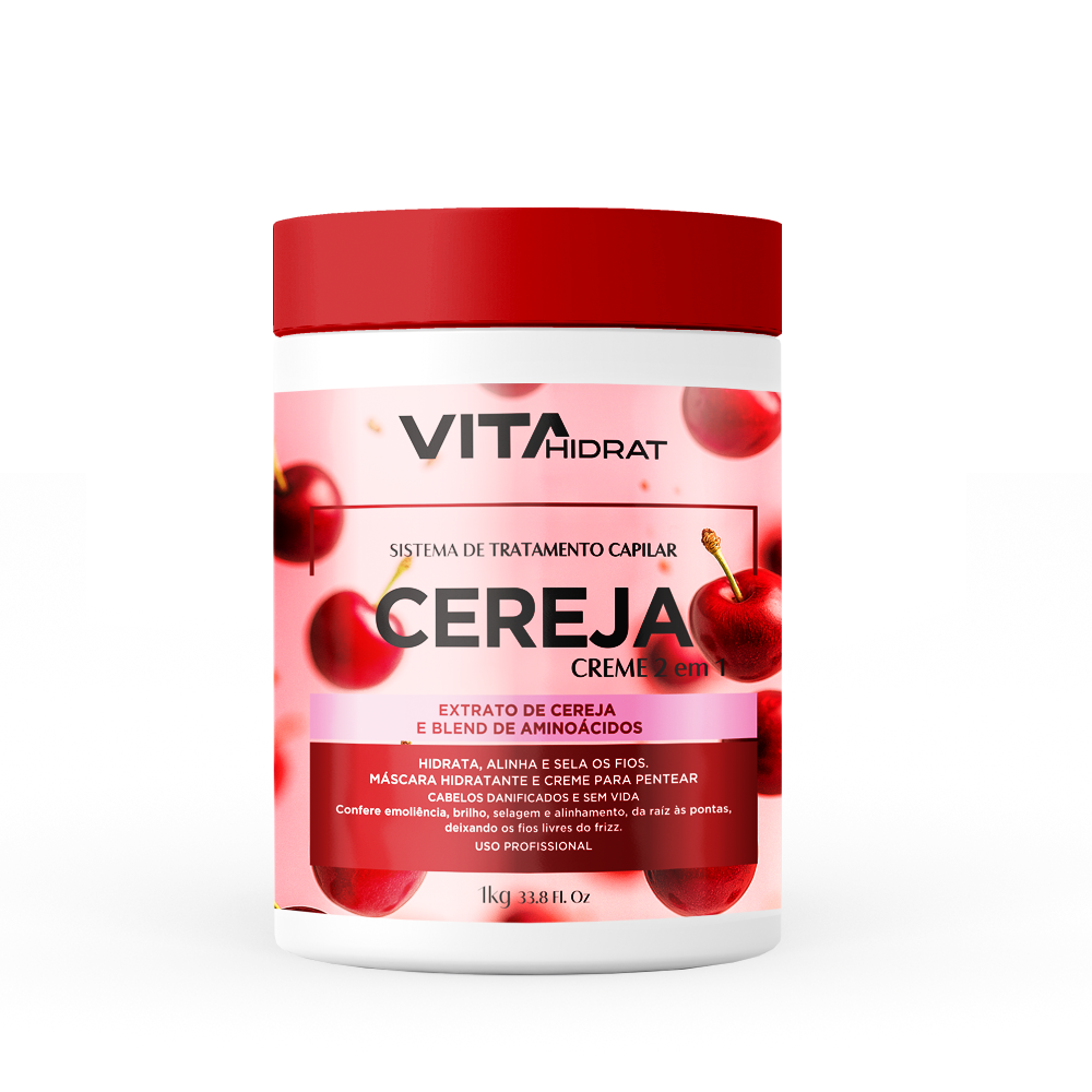 CREME 2 EM 1 VITAHIDRAT CEREJA 1KG
