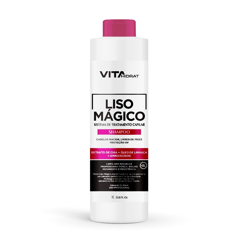 SHAMPOO VITAHIDRAT LISO MÁGICO 1L