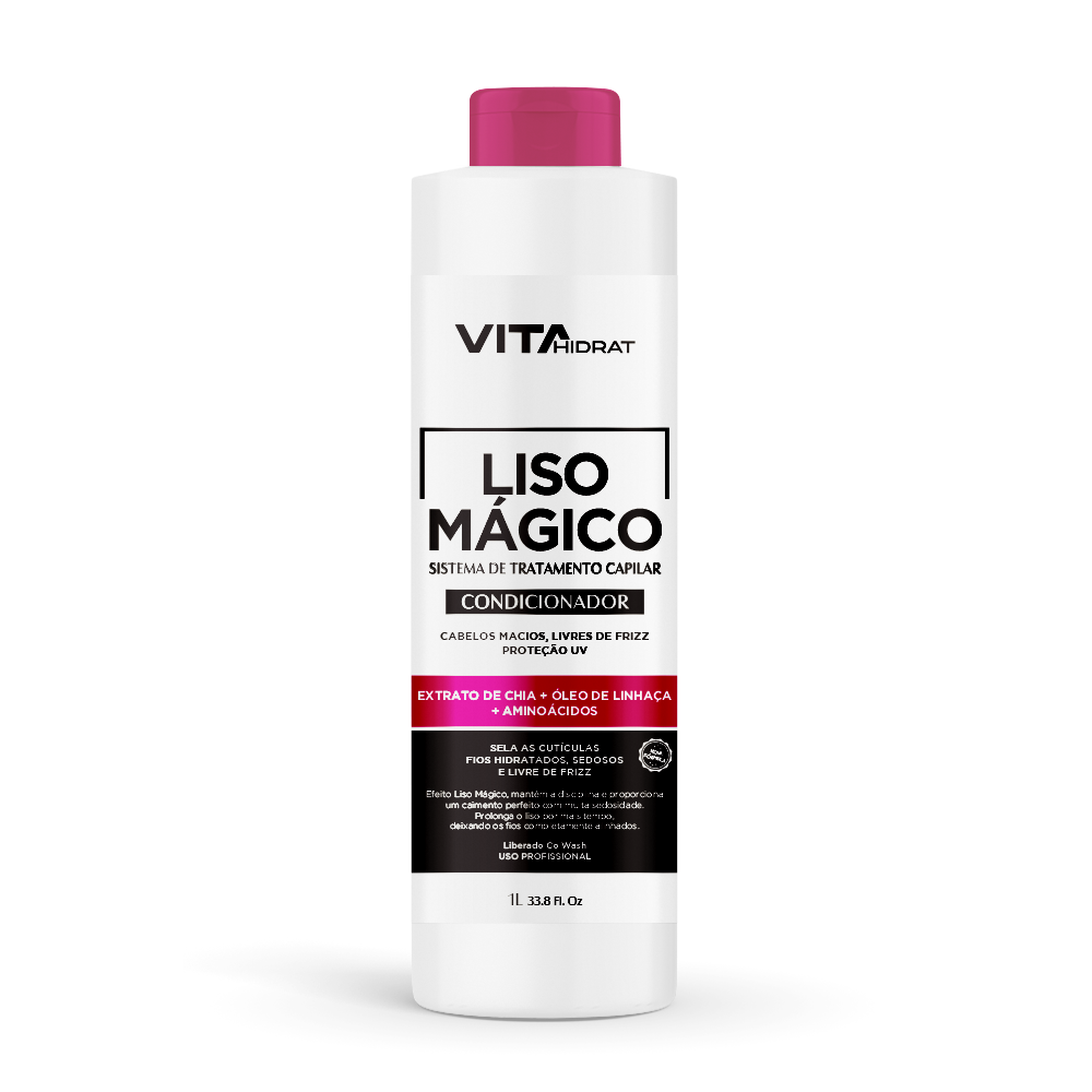 CONDICIONADOR VITAHIDRAT LISO MÁGICO 1L