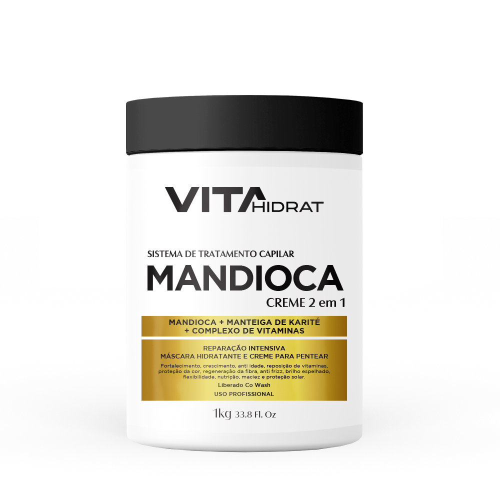 CREME 2 EM 1 VITAHIDRAT MANDIOCA 1KG
