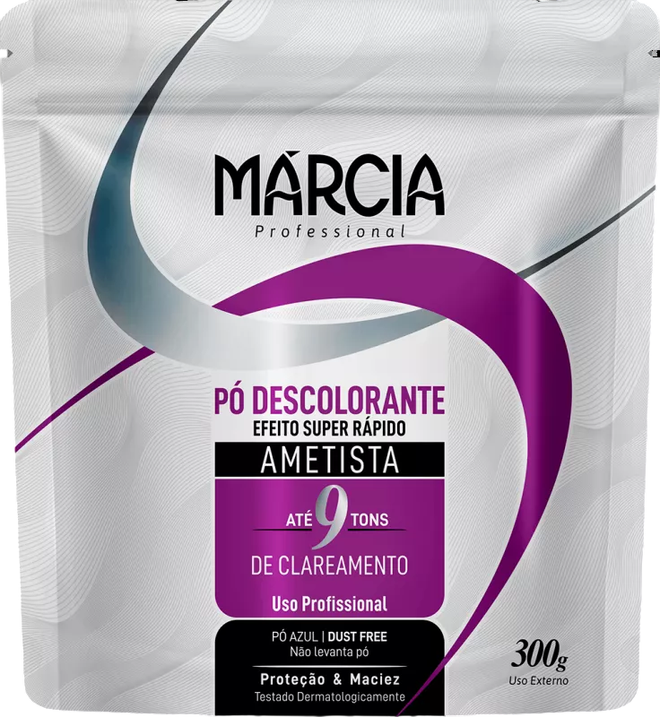 REFIL PÓ DESCOLORANTE MARCIA AMETISTA 300G