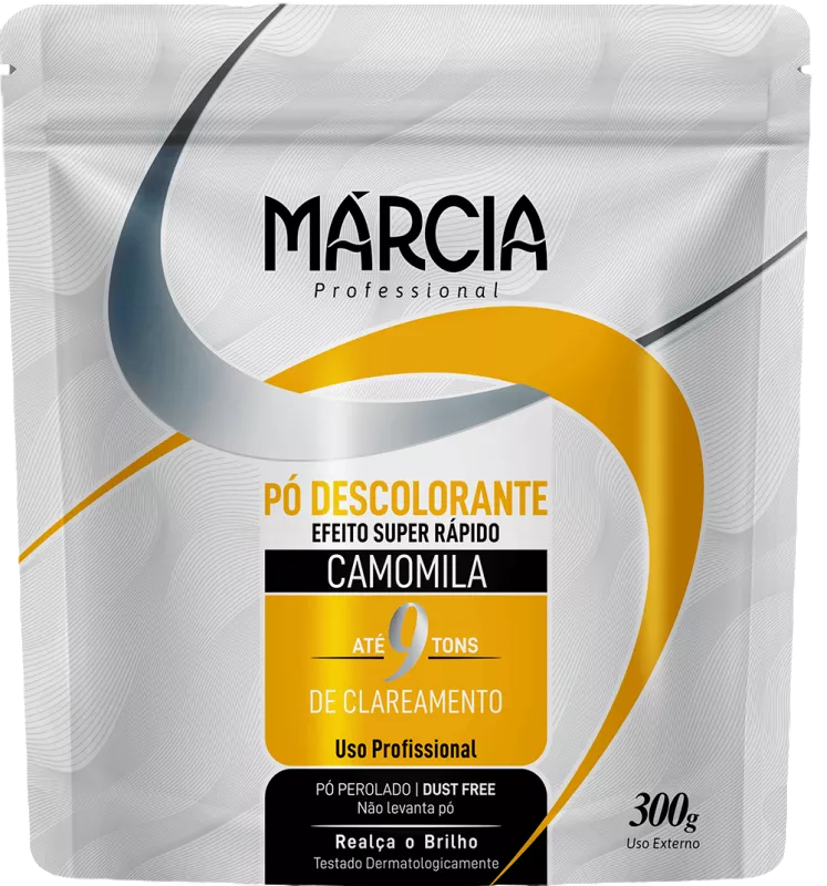 REFIL PÓ DESCOLORANTE MARCIA CAMOMILA 300G