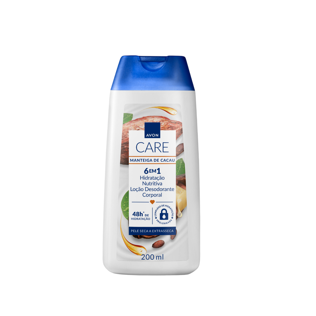 HIDRATANTE AVON CARE MANTEIGA DE CACAU 200ML