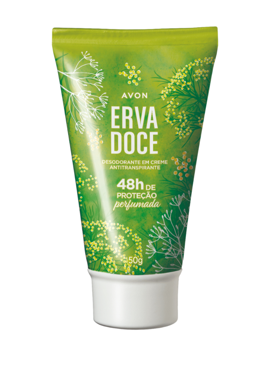 DESODORANTE EM CREME AVON ERVA DOCE 50G