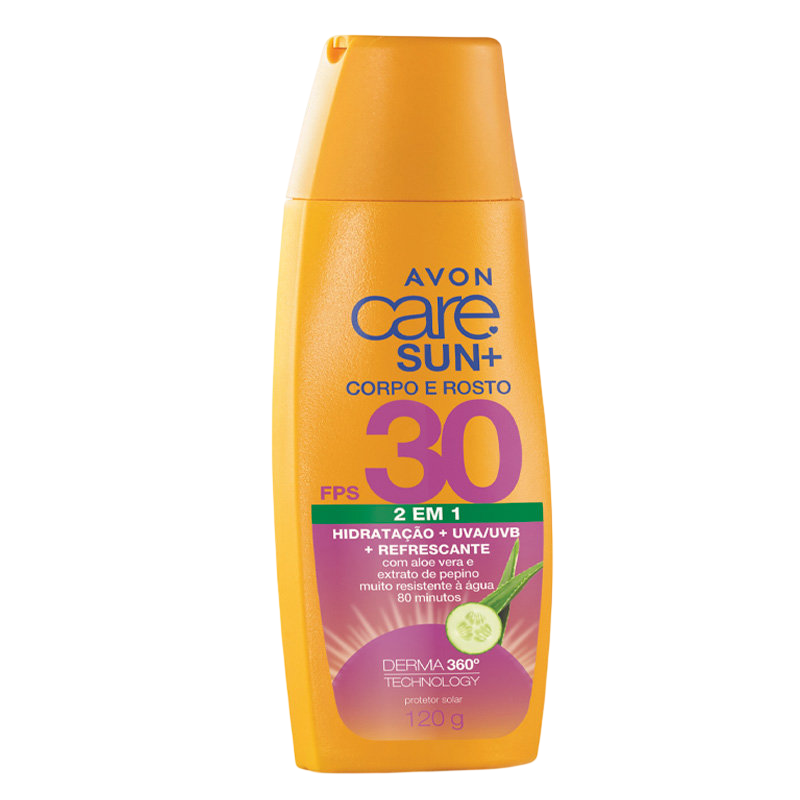 Protetor Solar Avon Care Fps30 Refrescante 120g