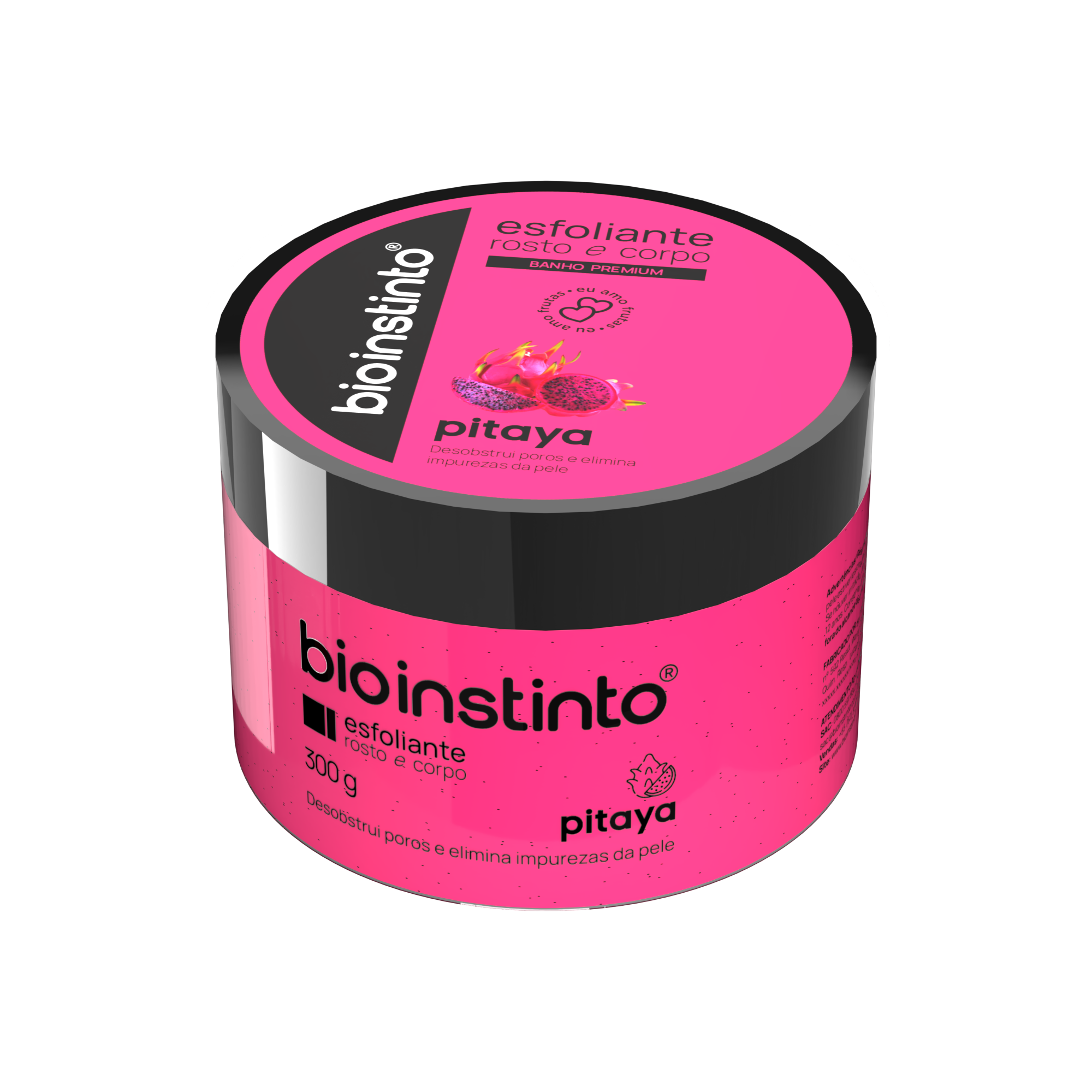 ESFOLIANTE CORPO E ROSTO BIO INSTINTO PITAYA 300G