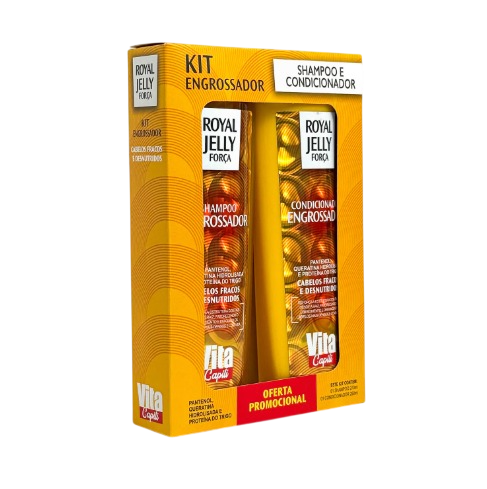 Kit Shampoo 270ml + Condicionador 250ml Muriel Engrossador