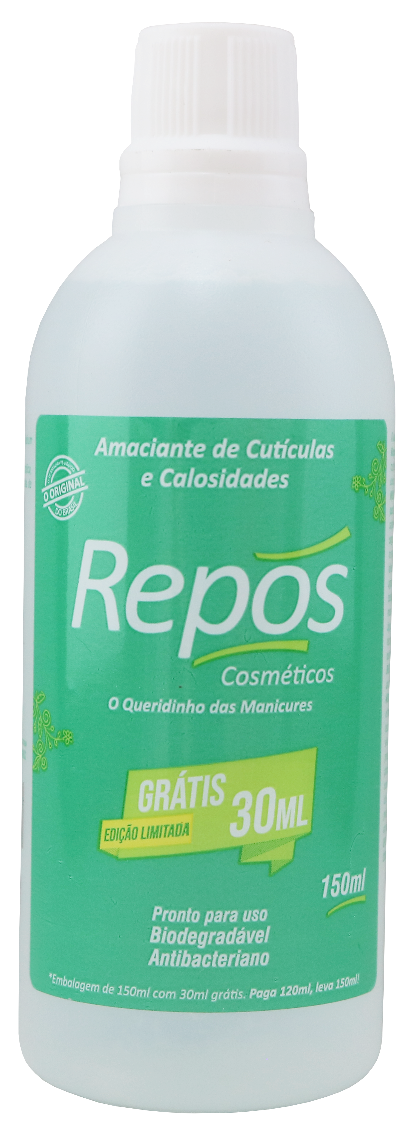 Amaciante De Cutículas e Calosidades Repós 150ml