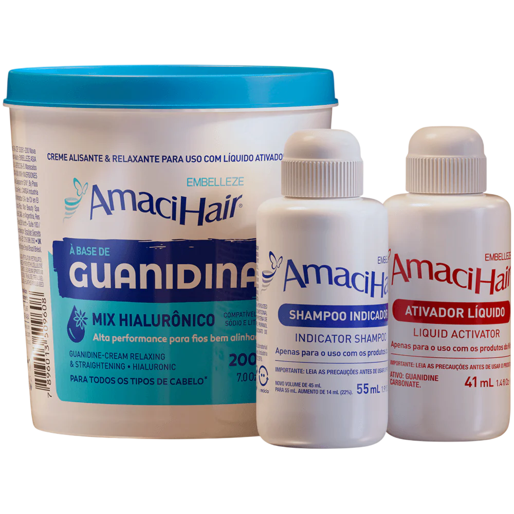 CREME RELAXANTE AMACIHAIR MIX HIALURÔNICO 200G