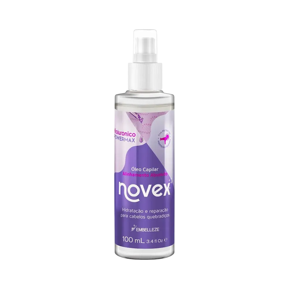 ÓLEO CAPILAR NOVEX HIALURÔNICO POWERMAX 100ML