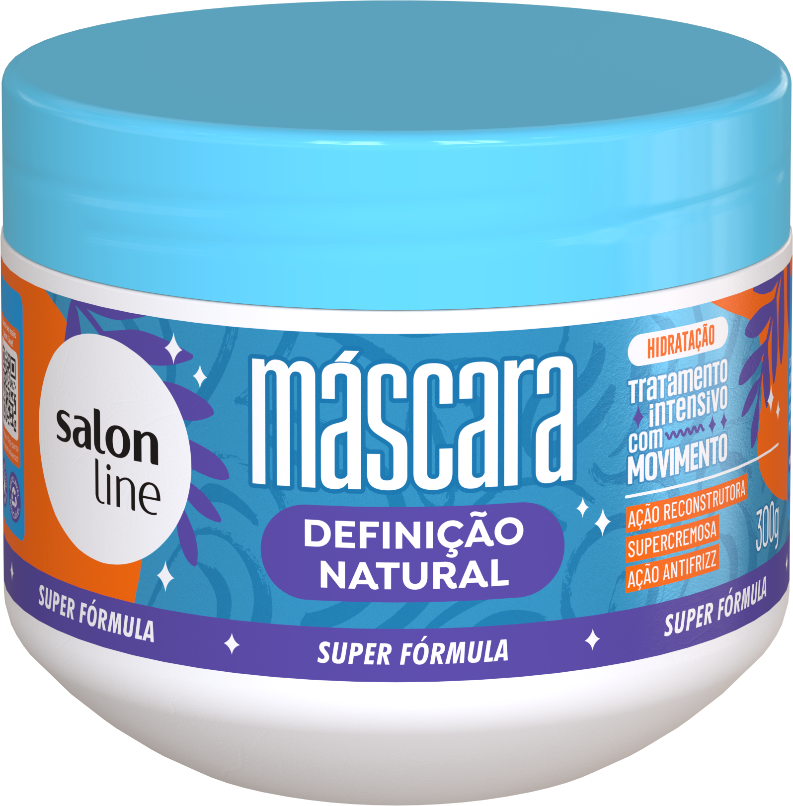 MÁSCARA SALON LINE DEFINIÇÃO NATURAL 300G