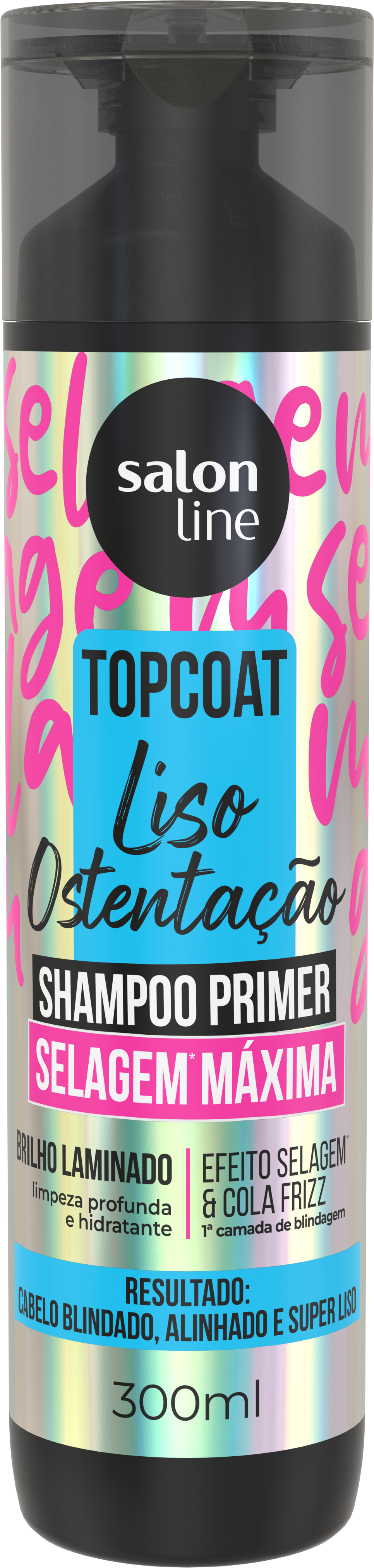 SHAMPOO SALON LINE LISO OSTENTAÇÃO 300ML