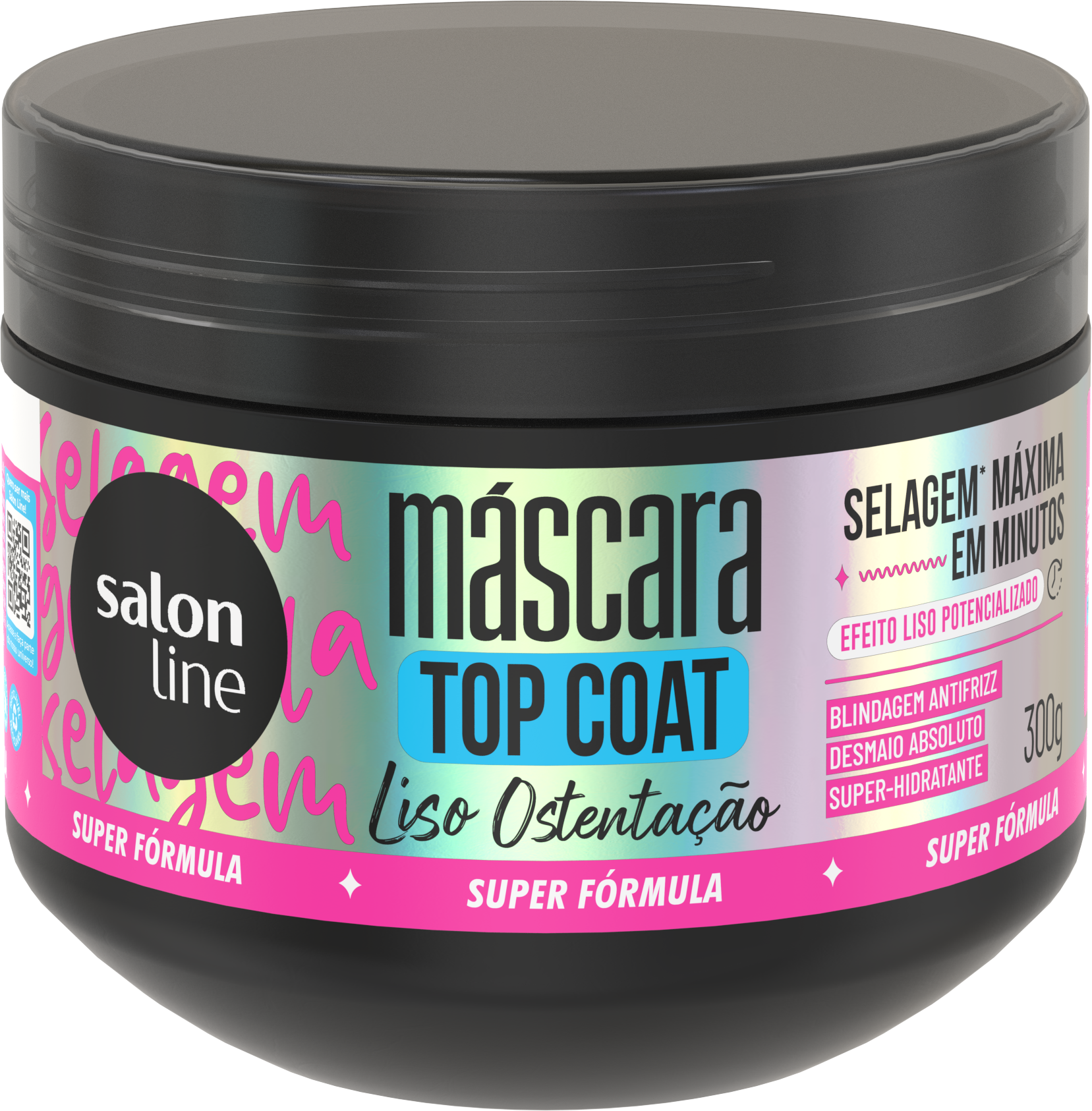 MÁSCARA SALON LINE LISO OSTENTAÇÃO 300G