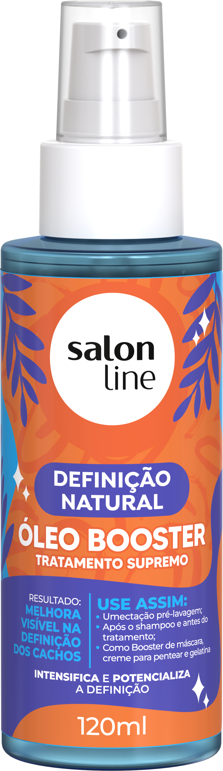 ÓLEO BOOSTER SALON LINE DEFINIÇÃO NATURAL 120ML