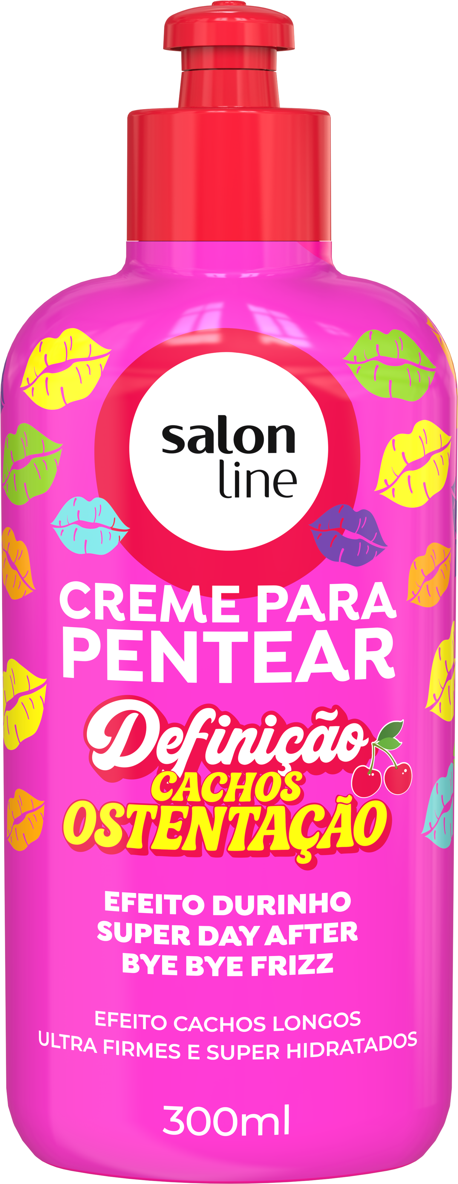 CREME PARA PENTEAR SALON LINE CACHOS OSTENTAÇÃO 300ML