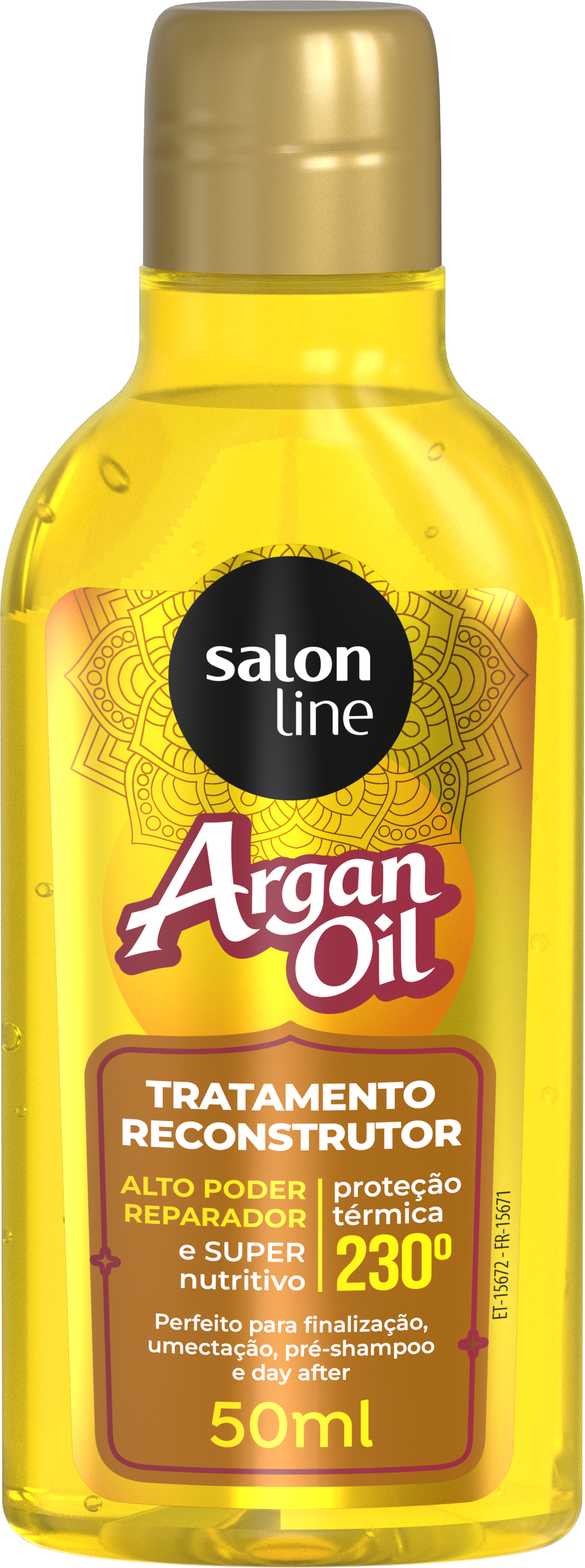 ÓLEO CAPILAR SALON LINE ARGAN OIL 50ML