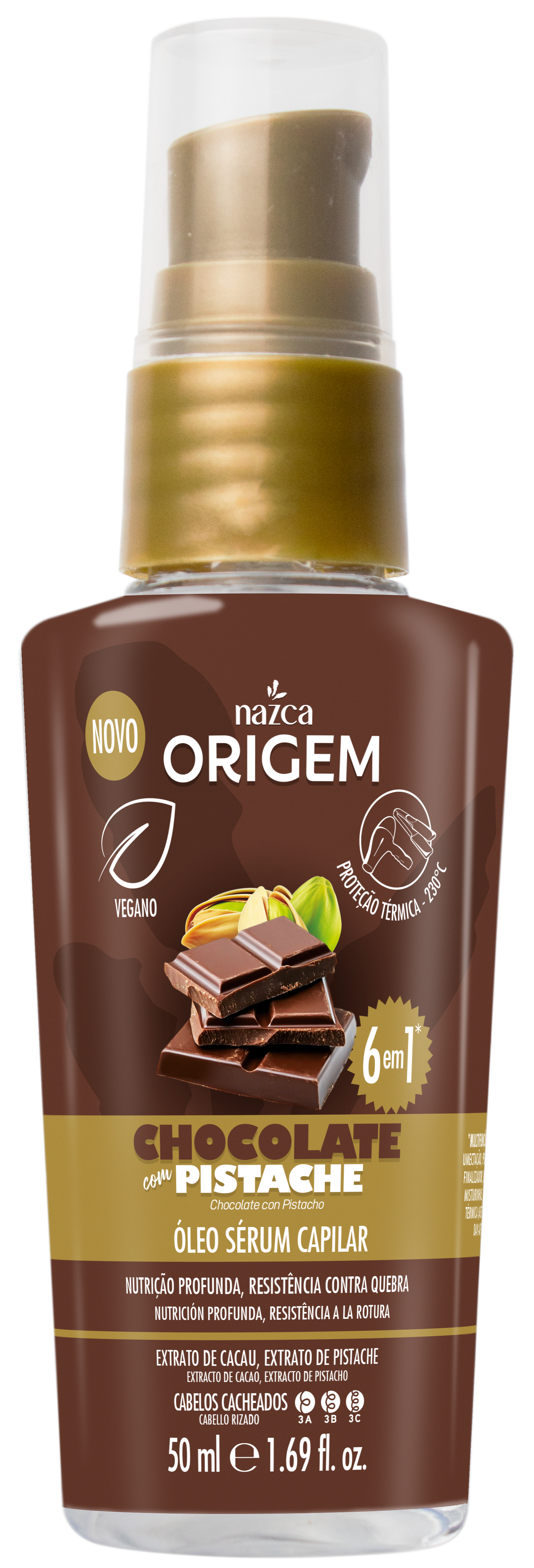Óleo Sérum Origem Chocolate Com Pistache 50ml