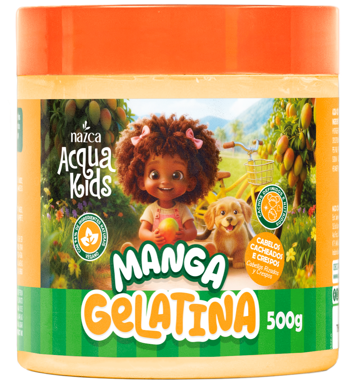 Gelatina Acqua Kids Manga 500g